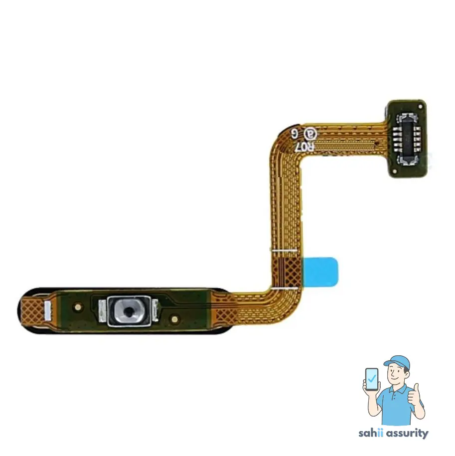 Fingerprint Sensor with Flex Cable for Samsung Galaxy M51 Black thumbnail